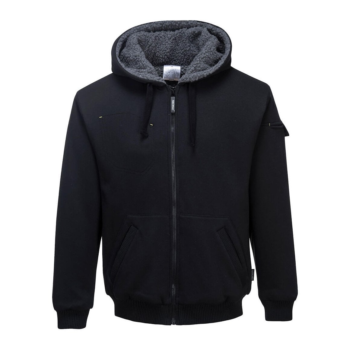 Hooded Jacket in Pewter